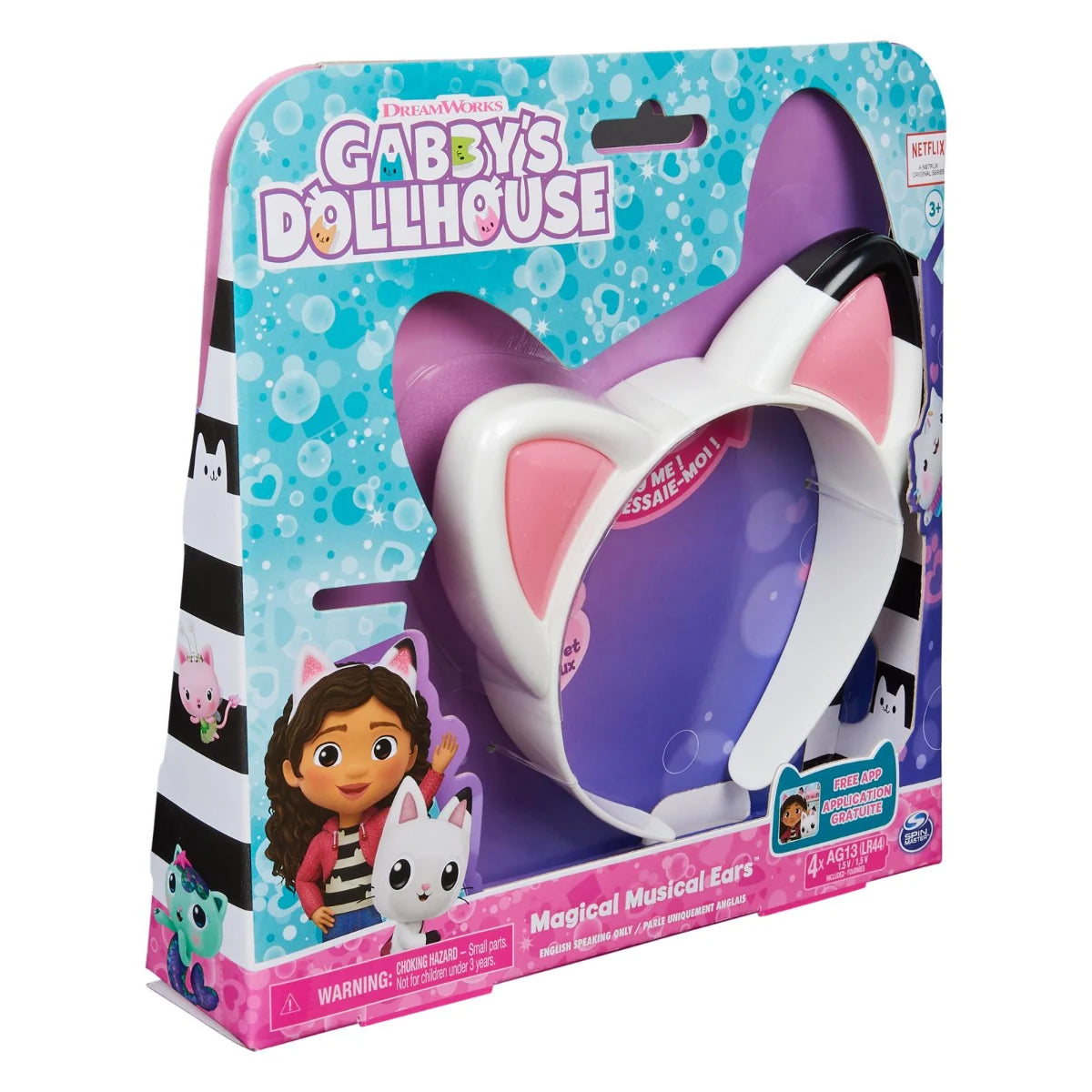 אוזניות מוזיקליות בית בובות של גבי 3610H מבית Gabby’s Dollhouse