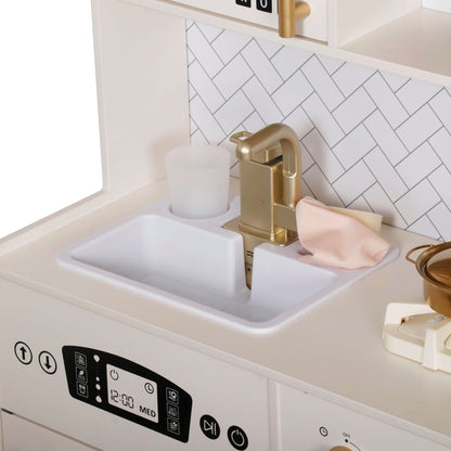 מטבח אלקטרוני ענק לילדים מעץ MDF איכותי דגם בארי