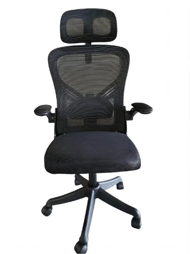 כיסא תלמיד ארגונומי לנוער בצבע כחול אפור chairBG