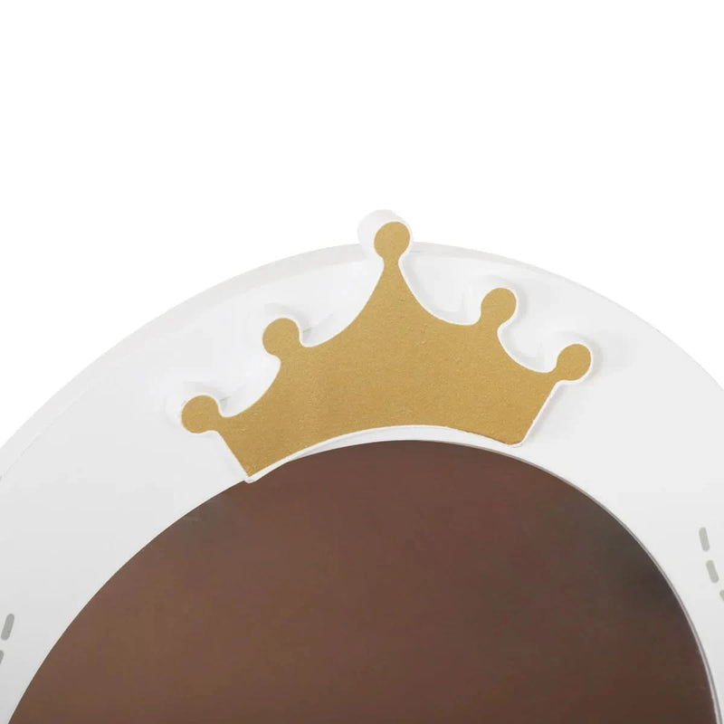 שידת איפור מעץ MDF איכותי לילדים דגם שחף