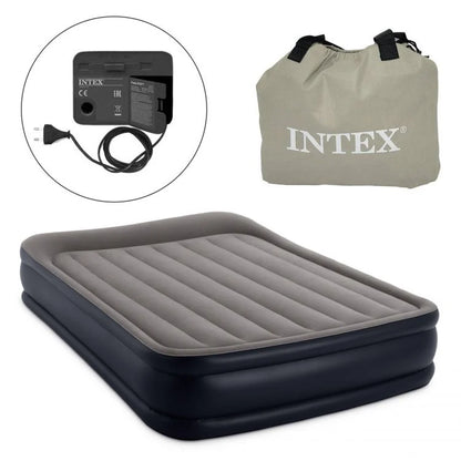 מזרן מתנפח זוגי עם כרית מובנית Dura-Beam Plus ‎203×152×42‎ ס״מ | INTEX | מק״ט ‎64136‎