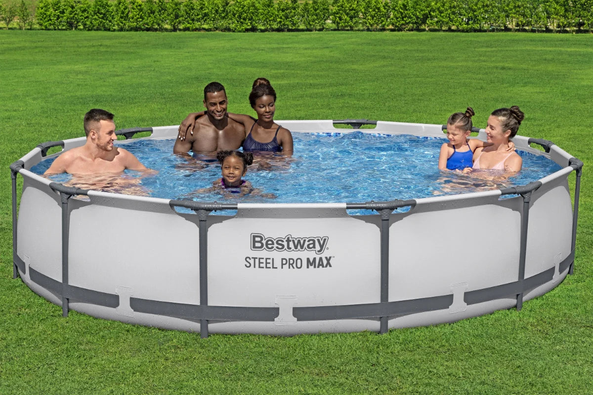 בריכת אפורה צינורות 366X76 סמ MAX 56416 מבית BESTWAY
