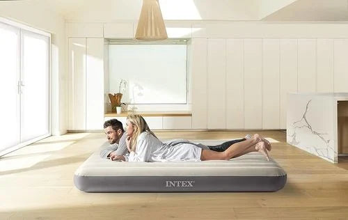 מזרן מתנפח זוגי Queen Dura-Beam ‎203×152×25‎ ס״מ | INTEX | מק״ט ‎64103‎