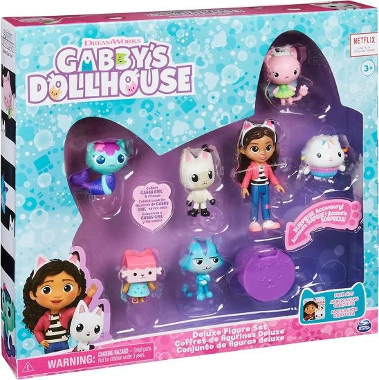 בית בובות של גבי סט 7 בובות דלוקס 3604H מבית Gabby’s Dollhouse