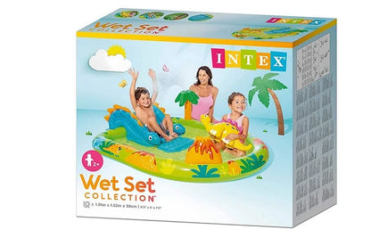 בריכת מתנפחת לילדים פארק פרהיסטורי 191X152X58 סמ 57166 מבית INTEX