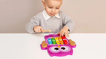 קסילופון ינשוף מעץ לילדים 51239 מאת בית העץ