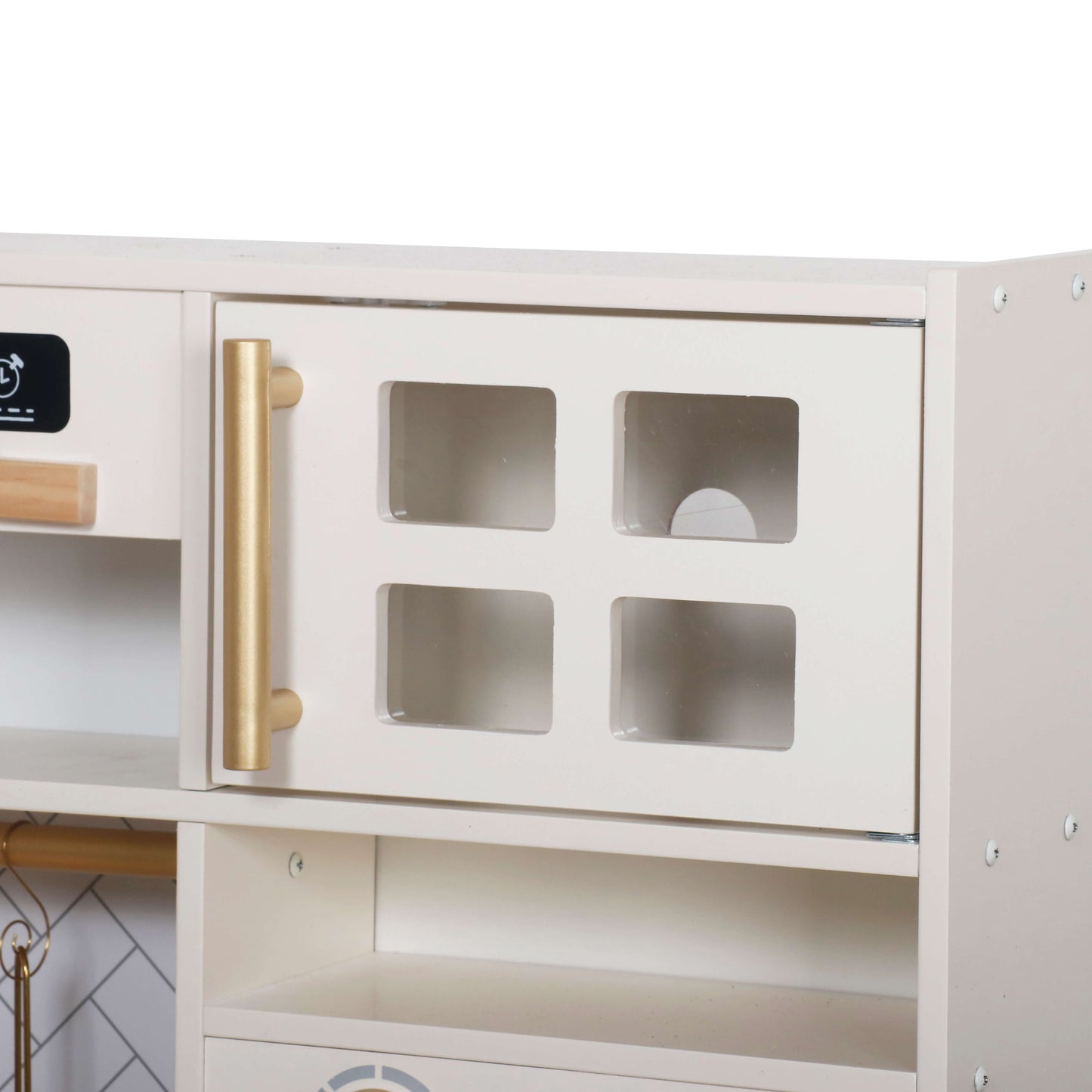 מטבח אלקטרוני ענק לילדים מעץ MDF איכותי דגם בארי