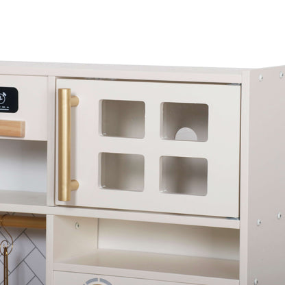 מטבח אלקטרוני ענק לילדים מעץ MDF איכותי דגם בארי