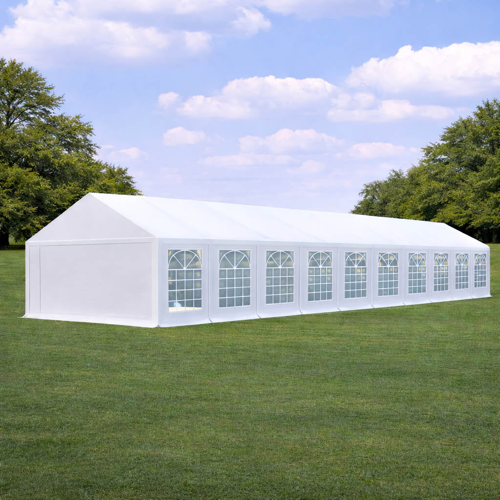 אוהל לאירועים 8X20 פרמיום PVC חזק במיוחד TENT-PRO