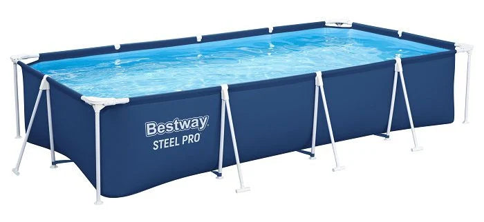 בריכה משפחתית מסגרת מלבנית | 400X211X81 ס"מ | מקט BESTWAY | 56405