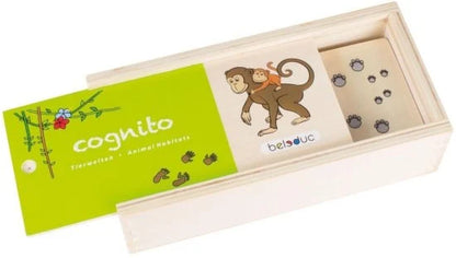משחק הכרת בעלי החיים 30 חלקים Cognito מעץ 11550 מבית Beleduc