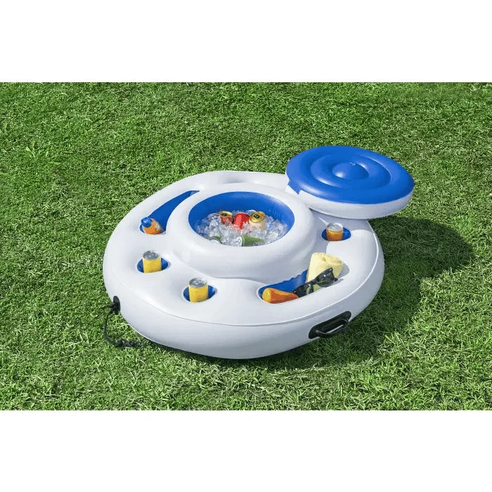 צידנית צפה לבריכה BESTWAY Hydro-Force Polar Circle ‎85×32‎ ס״מ | מק״ט ‎| ‎43949‎ מחזיקי כוסות |