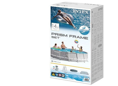 בריכת אולטרה עמודים עגולה Prism Frame 427X107 26720 מבית INTEX