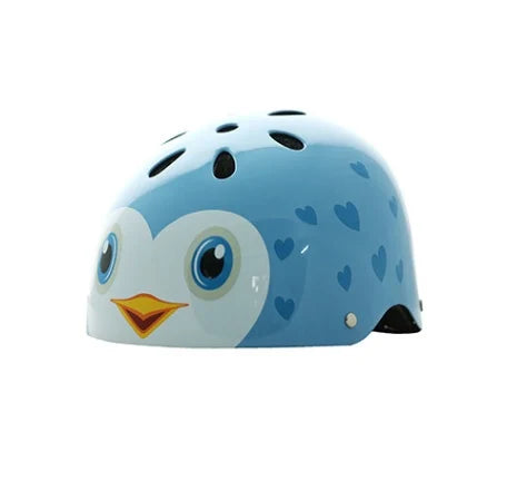 קסדה לילדים Lil Penguin תכלת מבריק SMALL 83701