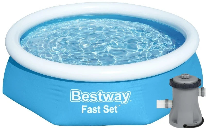 בריכה משפחתית עגולה 244X61 סמ FAST 57450 מבית BESTWAY