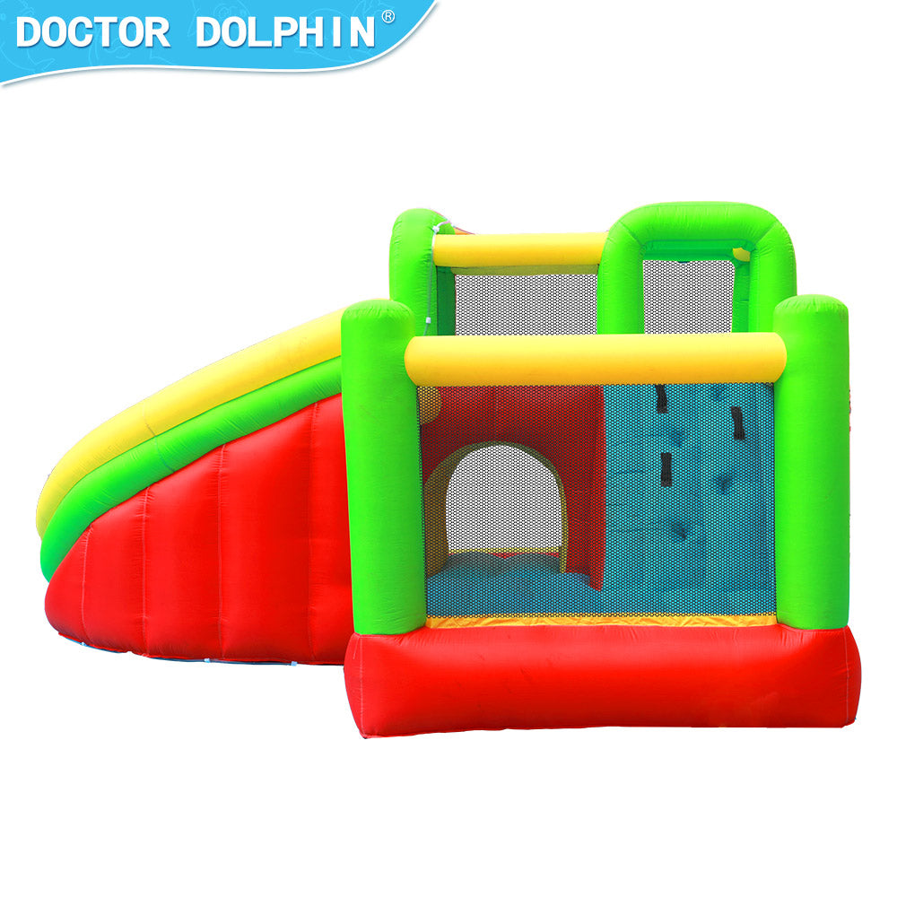 מתקן קפיצה מתנפח עם 2 מגלשות דגם ED73018