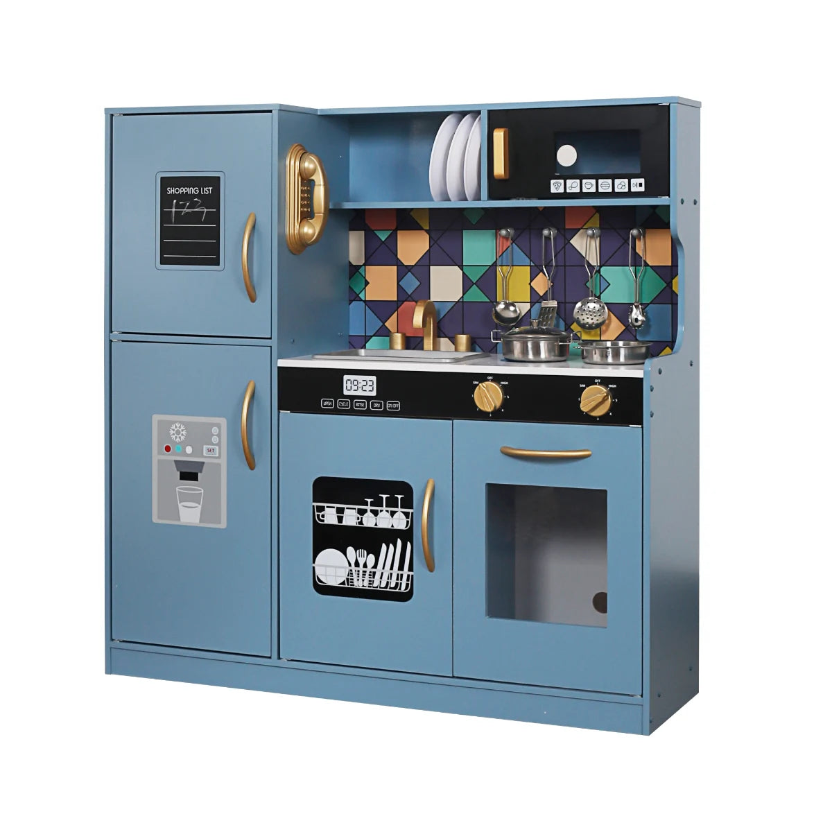 מטבח לילדים מעץ טופז W10C955 מאת בית העץ