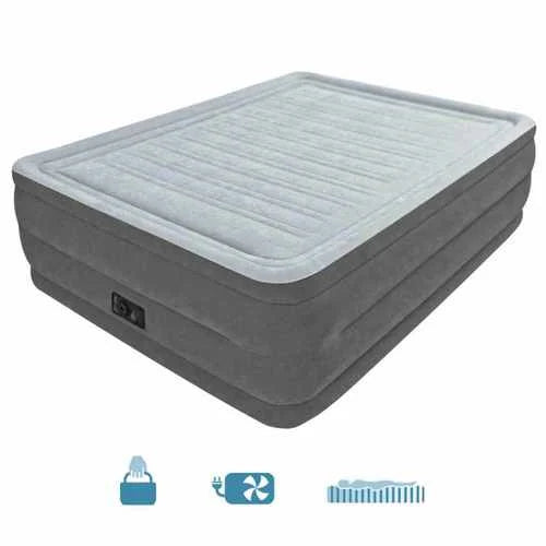 מזרן מתנפח זוגי Queen Dura-Beam Plus עם משאבה מובנית 203×152×56 ס״מ | INTEX | מק״ט 64418 |