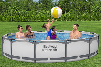 בריכת אפורה צינורות 366X76 סמ MAX 56416 מבית BESTWAY