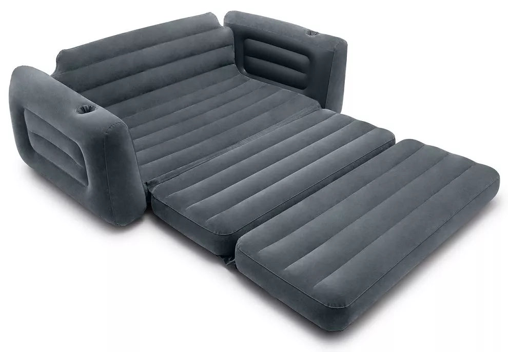 ספה מתנפחת נפתחת למיטה זוגית 203X231 סמ 66552 מבית INTEX
