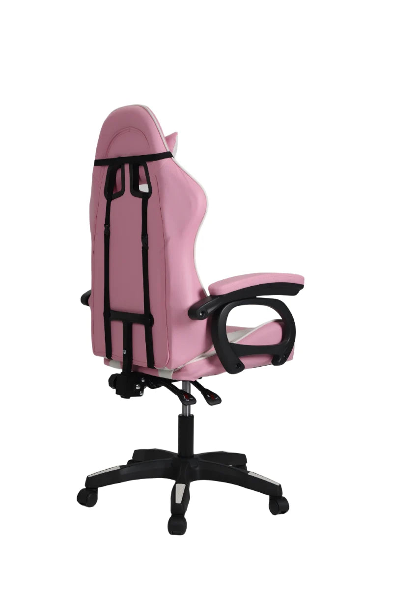 כיסא גיימינג בצבע ורוד 2024-1P מבית LEVEL UP