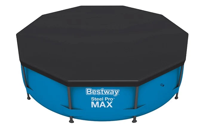 כיסוי לבריכה עגולה עליון אפור PVC סמ 305 58036 מבית BESTWAY