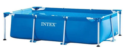 בריכת עמודים מלבנית כחולה | 260X160X65 ס"מ | מקט INTEX | 28271
