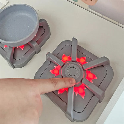מטבח לילדים מעץ אלקטרוני אבישג W10C409O מאת בית העץ