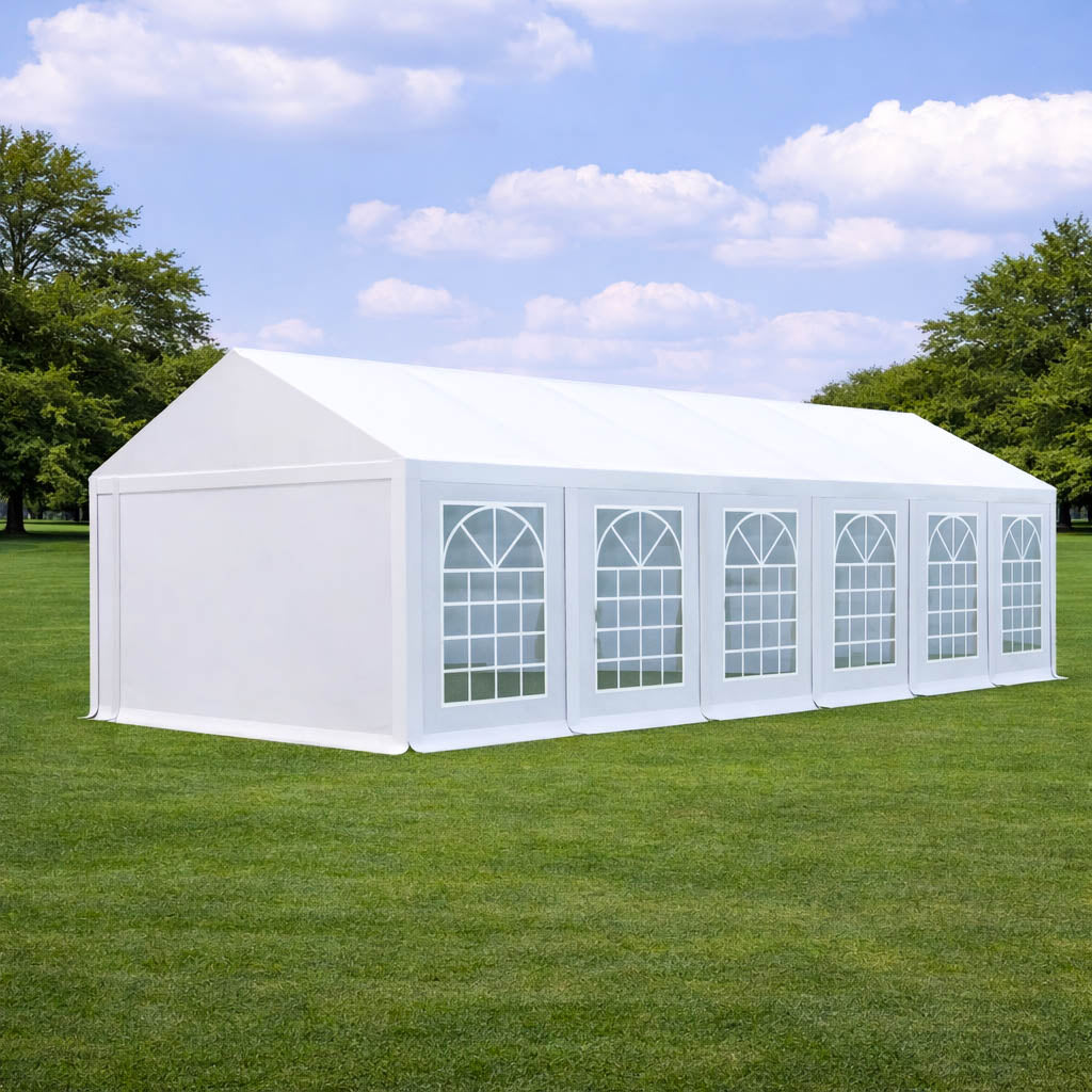 אוהל לאירועים 6X12 פרמיום PVC חזק במיוחד TENT-PRO
