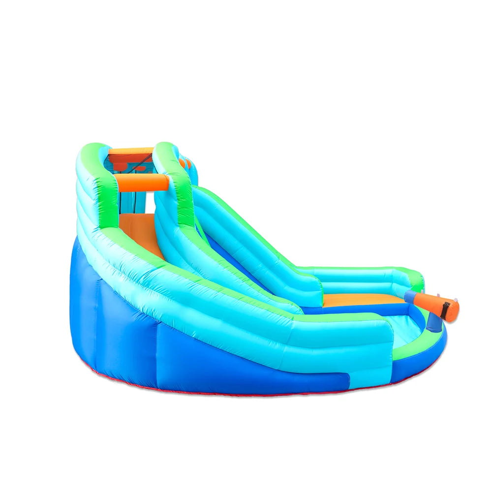 מתנפח מים ענק פלוס שתי מגלשות W73002 מבית DOCTOR DOLPHIN
