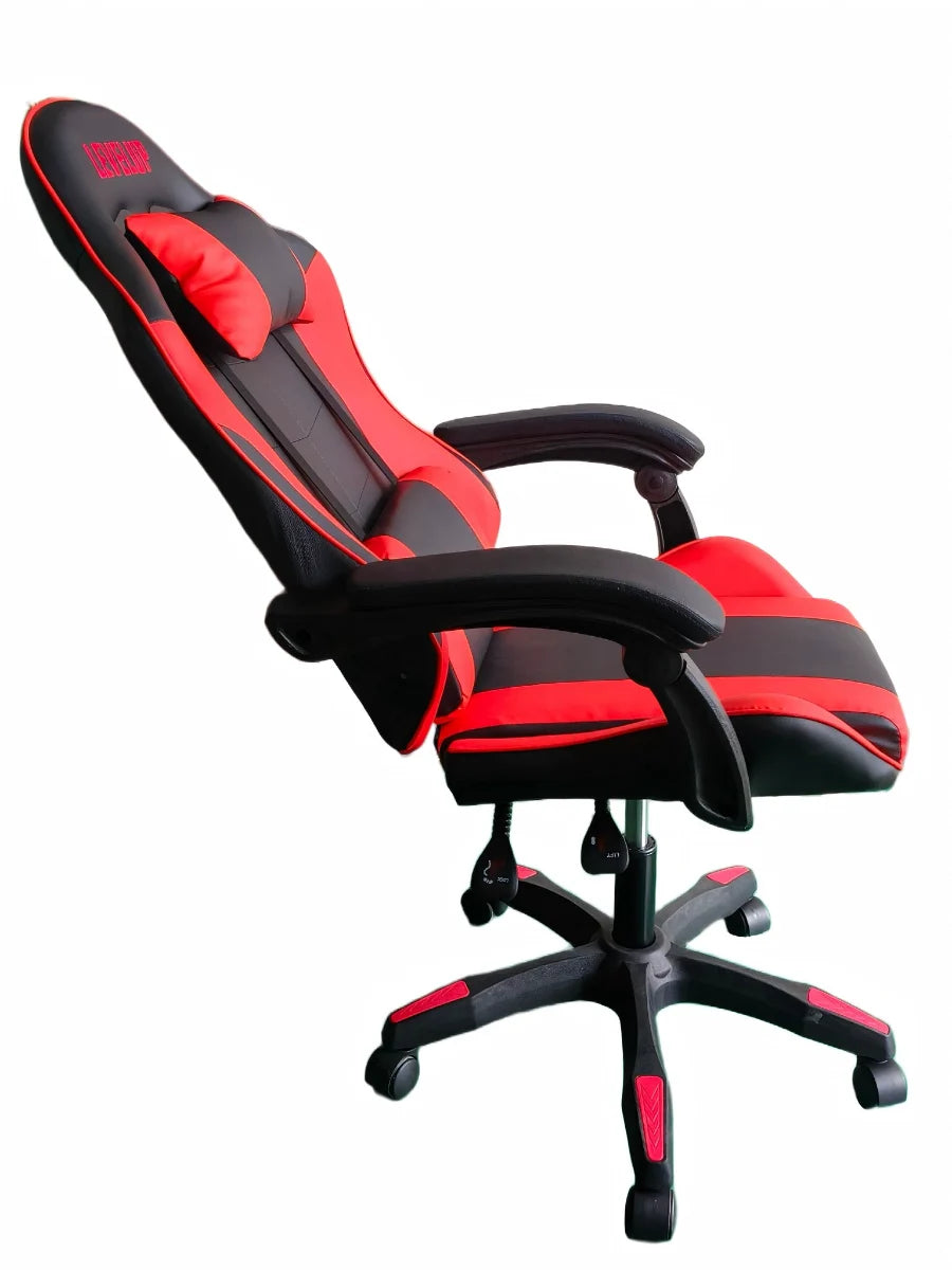 כיסא גיימינג בצבע אדום 7008R מבית LEVEL UP