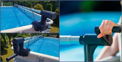 גלגלת לכיסוי סולארי לבריכה מלבנית ‎2.74–4.88‎ מ׳ | INTEX | מק״ט ‎28051‎