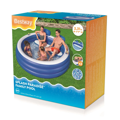בריכה משפחתית עגולה 2.31X2.19X79 סמ 54422 מבית BESTWAY