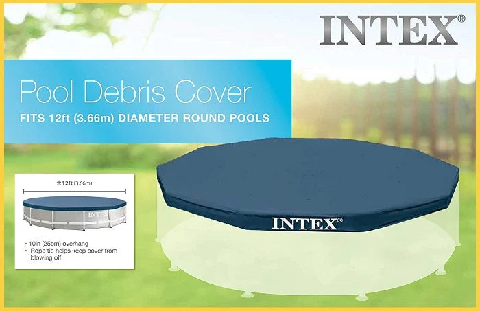 כיסוי לבריכה ביתית עגולה בקוטר 366 28031 מבית INTEX