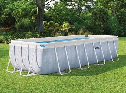 בריכת אולטרה עמודים מלבנית בריכה בלבד | 400X200X100 סמ | מק״ט 26780X | INTEX