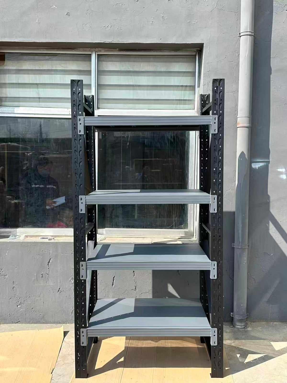 מידוף תעשייתי 4 קומות עד 200 ק"ג לכל מדף רוחב 1.00 מטר ARPO