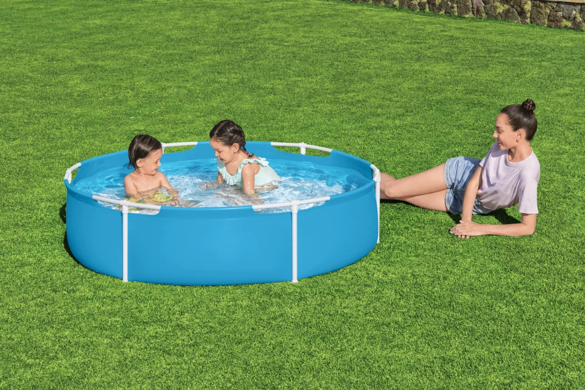 בריכה מסגרת עגולה 152X38 56283 מבית BESTWAY