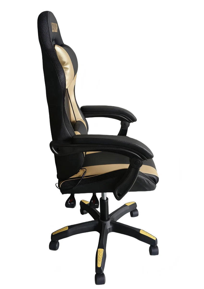 כיסא גיימינג בצבע זהב 7008RGBG מבית LEVEL UP