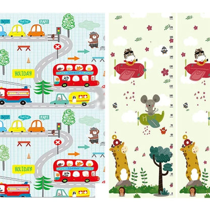 שטיח פעילות מתקפל עם תיק 200×180 ס"מ