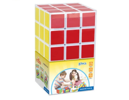 קוביות מגנטיות גדולות 27 חלקים