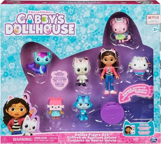 בית בובות של גבי סט 7 בובות דלוקס 3604H מבית Gabby’s Dollhouse