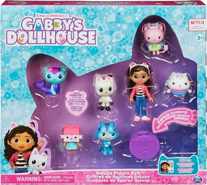 בית בובות של גבי סט 7 בובות דלוקס 3604H מבית Gabby’s Dollhouse