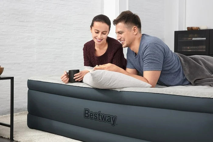 מזרן מתנפח זוגי עם משאבה מובנית 69075 מבית BESTWAY