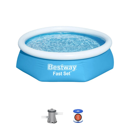 בריכה משפחתית עגולה 244X61 סמ FAST 57450 מבית BESTWAY