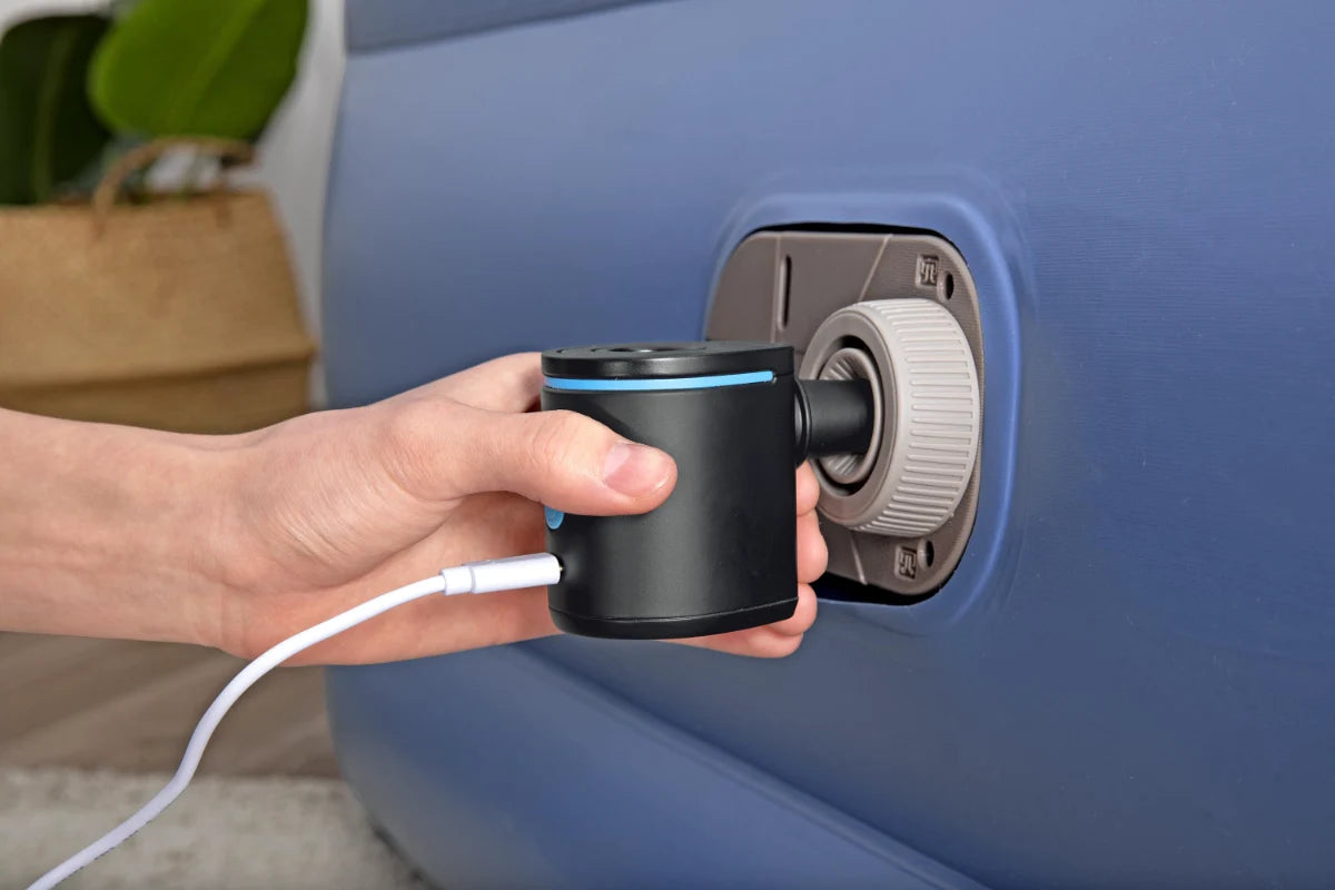 משאבת ניפוח אוויר קומפקטית USB חשמלית 62289 מבית BESTWAY