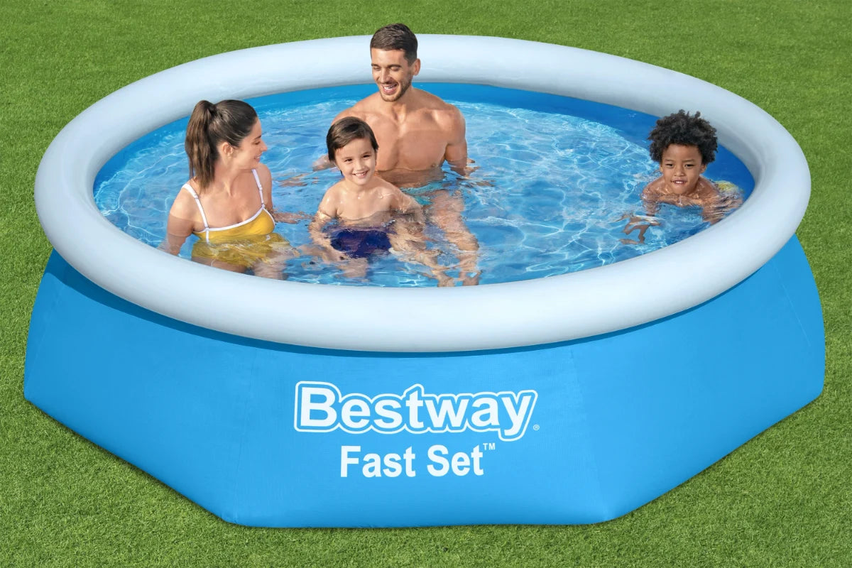 בריכה משפחתית עגולה 244X61 סמ FAST 57450 מבית BESTWAY
