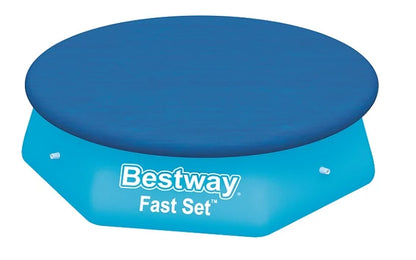 כיסוי כחול לבריכה ביתית עגולה 244 קוטר 58032 מבית BESTWAY