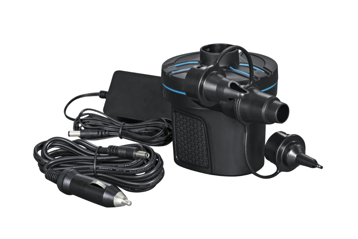 משאבה חשמלית משולבת לבית ולרכב AC/DC לניפוח מזרונים 62255 מבית Bestway