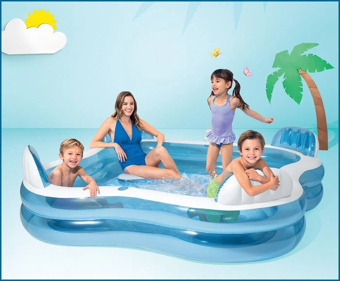 בריכה מתנפחת 229X229X66 סמ 56475 מבית INTEX