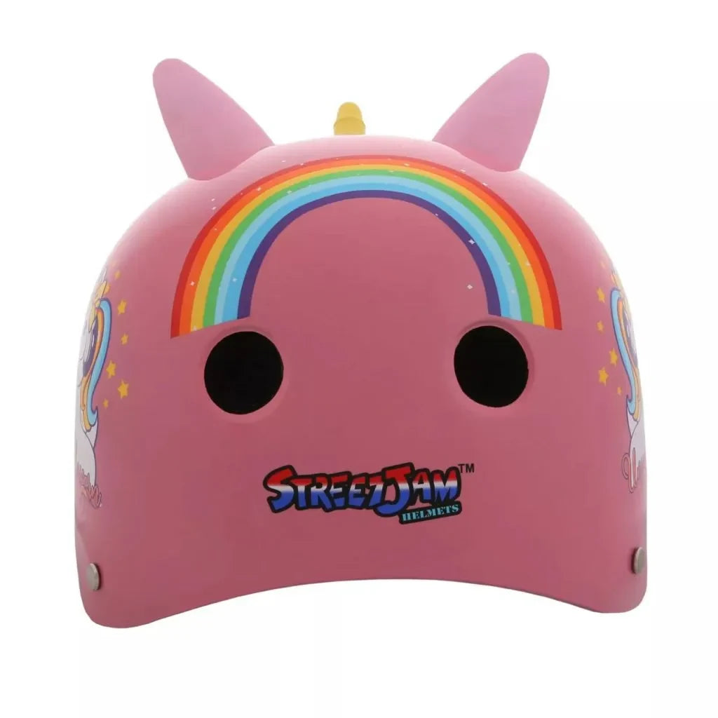 קסדה לילדים Magic Unicorn ורוד בהיר מבריק SMALL 80090
